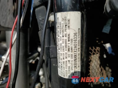 Zdjęcie 9 z 9 samochodu: 2002 KAWASAKI VN1500 N1 VIN:JKBVNAN1X2A016336 - miniatura