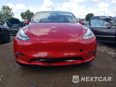 Piąte zdjęcie samochodu w środku: 2021 TESLA MODEL Y VIN:5YJYGDEE9MF123037 - miniatura