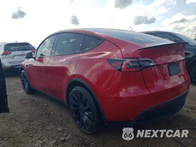 Drugie zdjęcie samochodu z przodu: 2021 TESLA MODEL Y VIN:5YJYGDEE9MF123037 - miniatura