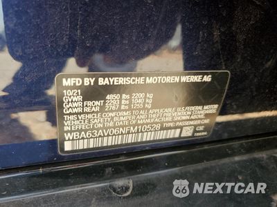 Zdjęcie 12 z 12 samochodu: 2022 BMW 430I GRAN COUPE VIN:WBA63AV06NFM10528 - miniatura