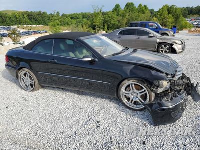 Czwarte zdjęcie samochodu z boku: 2009 MERCEDES-BENZ CLK 350 VIN:WDBTK56F29T105066 - miniatura