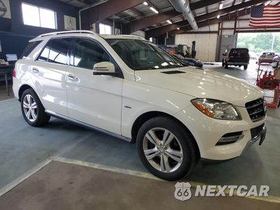 Czwarte zdjęcie samochodu z boku: 2012 MERCEDES-BENZ ML 350 BLUETEC VIN:4JGDA2EB9CA025641 - miniatura