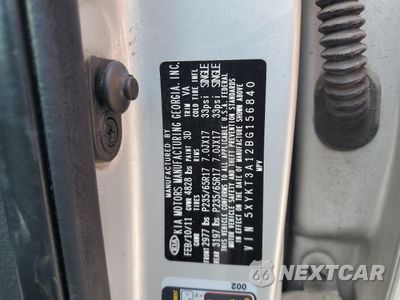 Zdjęcie 13 z 13 samochodu: 2011 KIA SORENTO BASE VIN:5XYKT3A12BG156840 - miniatura