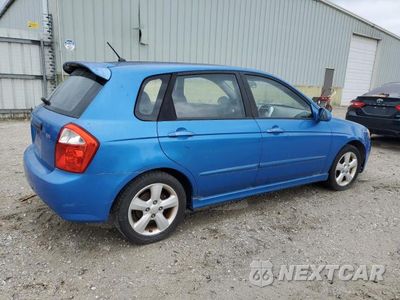 Trzecie zdjęcie samochodu z tyłu: 2007 KIA SPECTRA5 SX VIN:KNAFE161275004479 - miniatura