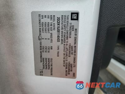 Zdjęcie 12 z 12 samochodu: 2008 CHEVROLET SILVERADO K1500 VIN:2GCEK19J081146433 - miniatura