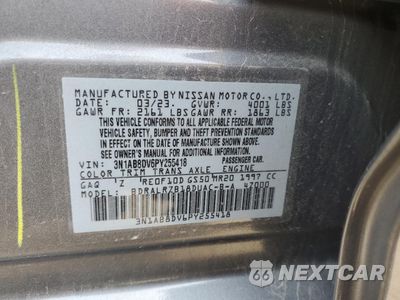 Zdjęcie 12 z 12 samochodu: 2023 NISSAN SENTRA SR VIN:3N1AB8DV6PY255418 - miniatura