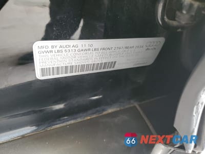 Zdjęcie 13 z 13 samochodu: 2011 AUDI A6 PRESTIGE VIN:WAUKGAFBXBN044724 - miniatura