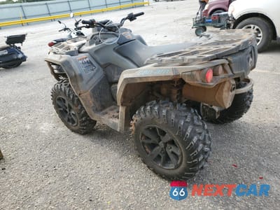 Trzecie zdjęcie samochodu z tyłu: 2022 CAN-AM OUTLANDER 650 VIN:3JBLGAJ40NJ000234 - miniatura