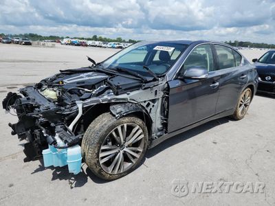 2018 INFINITI Q50 LUXE JN1EV7AP7JM363176 - główne zdjęcie licytacji z USA - miniatura