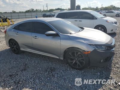 Czwarte zdjęcie samochodu z boku: 2020 HONDA CIVIC SPORT VIN:19XFC2F85LE022453 - miniatura