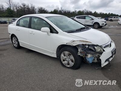 Czwarte zdjęcie samochodu z boku: 2007 HONDA CIVIC LX VIN:1HGFA16567L016634 - miniatura