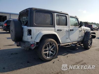 Trzecie zdjęcie samochodu z tyłu: 2024 JEEP WRANGLER 4XE VIN:1C4RJXN67RW147792 - miniatura