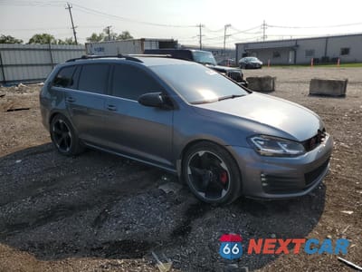 Czwarte zdjęcie samochodu z boku: 2015 VOLKSWAGEN GOLF SPORTWAGEN TDI S VIN:3VWFA7AU7FM507594 - miniatura