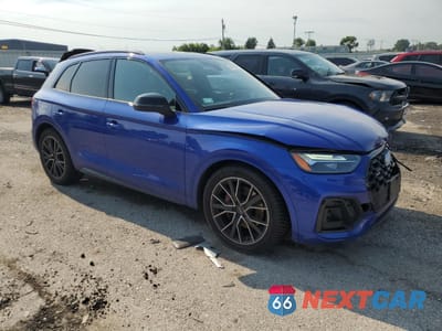 Czwarte zdjęcie samochodu z boku: 2021 AUDI SQ5 PREMIUM PLUS VIN:WA1B4AFY6M2023254 - miniatura