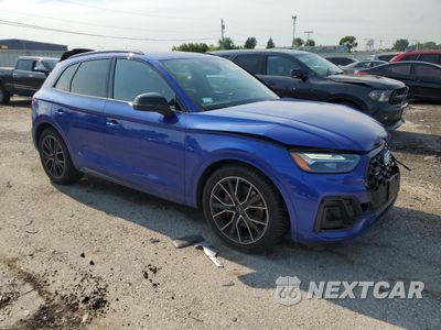 Czwarte zdjęcie samochodu z boku: 2021 AUDI SQ5 PREMIUM PLUS VIN:WA1B4AFY6M2023254 - miniatura