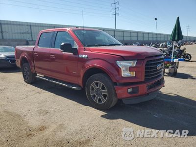 Czwarte zdjęcie samochodu z boku: 2016 FORD F150 SUPERCREW VIN:1FTEW1EG5GKF81638 - miniatura