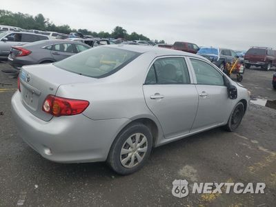 Trzecie zdjęcie samochodu z tyłu: 2009 TOYOTA COROLLA BASE VIN:1NXBU40EX9Z021682 - miniatura