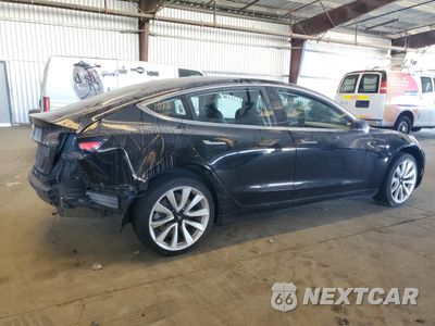 Trzecie zdjęcie samochodu z tyłu: 2018 TESLA MODEL 3 VIN:5YJ3E1EA2JF053601 - miniatura