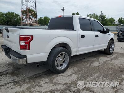 Trzecie zdjęcie samochodu z tyłu: 2018 FORD F150 SUPERCREW VIN:1FTEW1CB9JKD83692 - miniatura