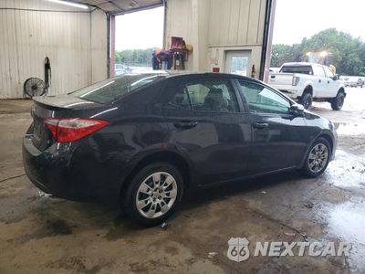 Trzecie zdjęcie samochodu z tyłu: 2014 TOYOTA COROLLA L VIN:5YFBURHE7EP045967 - miniatura