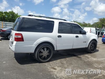 Trzecie zdjęcie samochodu z tyłu: 2008 FORD EXPEDITION EL XLT VIN:1FMFK16558LA84903 - miniatura