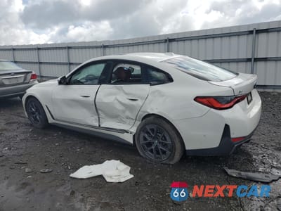 Drugie zdjęcie samochodu z przodu: 2024 BMW I4 EDRIVE 35 VIN:WBY43AW03RFR59830 - miniatura