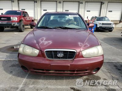 Piąte zdjęcie samochodu w środku: 2002 HYUNDAI ELANTRA GLS VIN:KMHDN45D42U260866 - miniatura