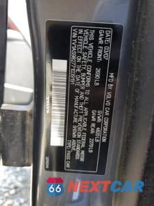 Zdjęcie 12 z 12 samochodu: 2007 VOLVO S80 3.2 VIN:YV1AS982771039191 - miniatura