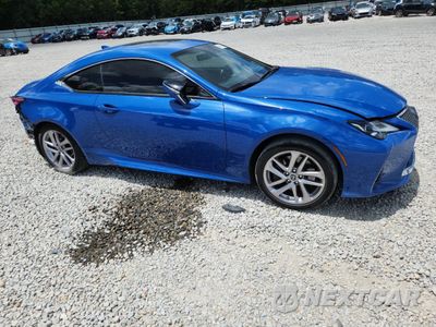 Czwarte zdjęcie samochodu z boku: 2021 LEXUS RC 300 BASE VIN:JTHAA5BC2M5011644 - miniatura