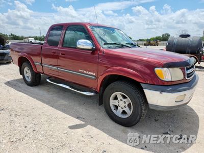 Czwarte zdjęcie samochodu z boku: 2000 TOYOTA TUNDRA ACCESS CAB VIN:5TBRT3414YS042272 - miniatura