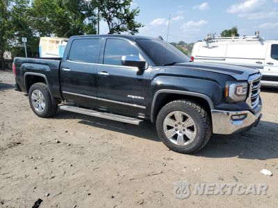 Czwarte zdjęcie samochodu z boku: 2018 GMC SIERRA K1500 SLT VIN:3GTU2NECXJG104391 - miniatura