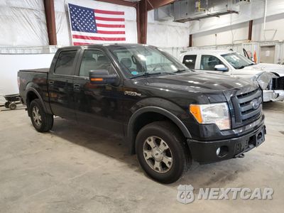 Czwarte zdjęcie samochodu z boku: 2010 FORD F150 SUPERCREW VIN:1FTFW1EV5AFD23655 - miniatura