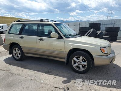 Czwarte zdjęcie samochodu z boku: 2001 SUBARU FORESTER S VIN:JF1SF65521H741564 - miniatura