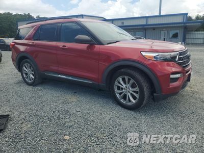 Czwarte zdjęcie samochodu z boku: 2020 FORD EXPLORER XLT VIN:1FMSK7DH3LGA67503 - miniatura