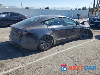 Trzecie zdjęcie samochodu z tyłu: 2024 TESLA MODEL S VIN:5YJSA1E58RF535530 - miniatura