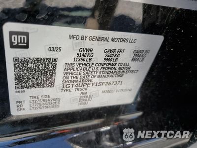 Zdjęcie 12 z 15 samochodu: 2025 GMC SIERRA K2500 AT4 VIN:1GT4UPEY1SF267371 - miniatura