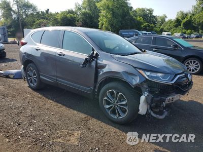 Czwarte zdjęcie samochodu z boku: 2022 HONDA CR-V EX VIN:2HKRW2H56NH663388 - miniatura