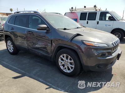 Czwarte zdjęcie samochodu z boku: 2017 JEEP CHEROKEE LATITUDE VIN:1C4PJLCB2HW580922 - miniatura