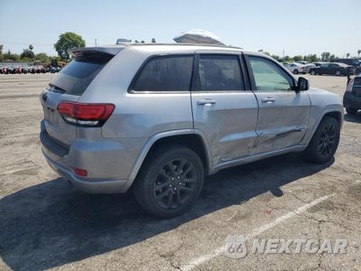 Trzecie zdjęcie samochodu z tyłu: 2021 JEEP GRAND CHEROKEE LAREDO VIN:1C4RJFAG2MC620341 - miniatura