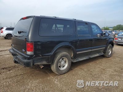 Trzecie zdjęcie samochodu z tyłu: 2002 FORD EXCURSION LIMITED VIN:1FMSU43F12EC39529 - miniatura