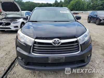Piąte zdjęcie samochodu w środku: 2016 TOYOTA HIGHLANDER XLE VIN:5TDJKRFH0GS311810 - miniatura