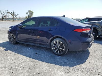 Drugie zdjęcie samochodu z przodu: 2020 TOYOTA COROLLA SE VIN:JTDS4RCE3LJ020508 - miniatura