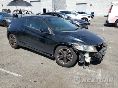 Czwarte zdjęcie samochodu z boku: 2011 HONDA CR-Z VIN:JHMZF1D43BS001495 - miniatura