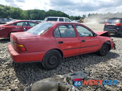 Trzecie zdjęcie samochodu z tyłu: 1995 TOYOTA COROLLA VIN:2T1AE04B9SC077119 - miniatura