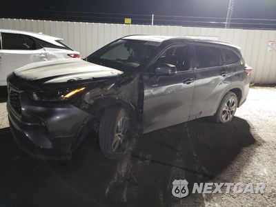 2022 TOYOTA HIGHLANDER XLE 5TDGZRAH7NS139298 - główne zdjęcie licytacji z USA - miniatura