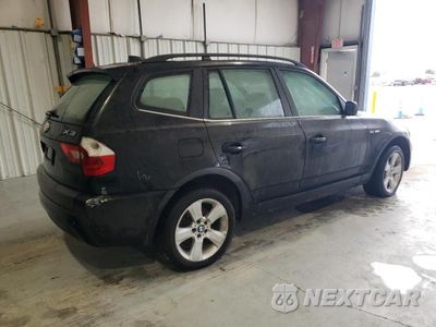 Trzecie zdjęcie samochodu z tyłu: 2006 BMW X3 3.0I VIN:WBXPA93406WD24947 - miniatura