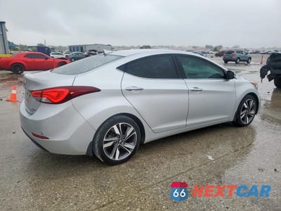 Trzecie zdjęcie samochodu z tyłu: 2015 HYUNDAI ELANTRA LIMITED VIN:KMHDH4AE7FU285613 - miniatura