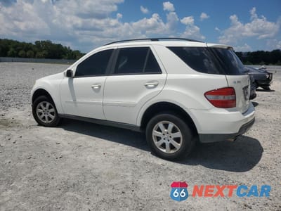 Drugie zdjęcie samochodu z przodu: 2006 MERCEDES-BENZ ML 350 VIN:4JGBB86E66A006873 - miniatura