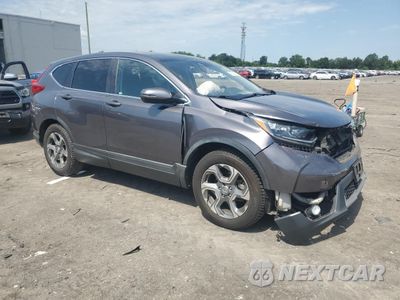 Czwarte zdjęcie samochodu z boku: 2018 HONDA CR-V EX VIN:2HKRW1H52JH507319 - miniatura