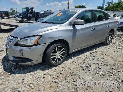 2014 NISSAN SENTRA S 3N1AB7AP3EL686003 - główne zdjęcie licytacji z USA - miniatura